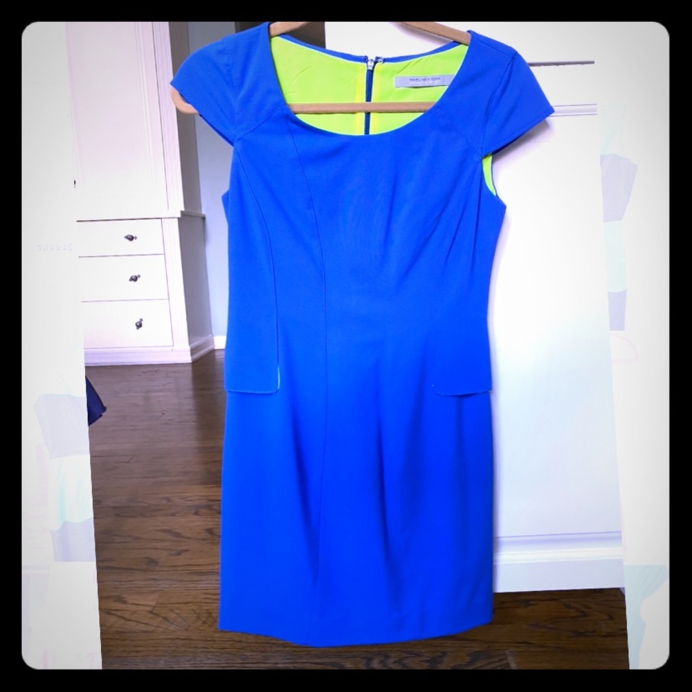 Marc New York royal blue mini dress